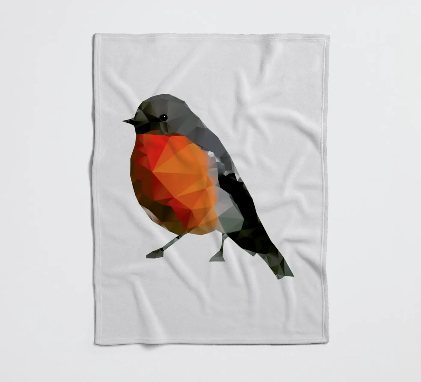 Geo Robin fleecedeken van Three Of The Possessed