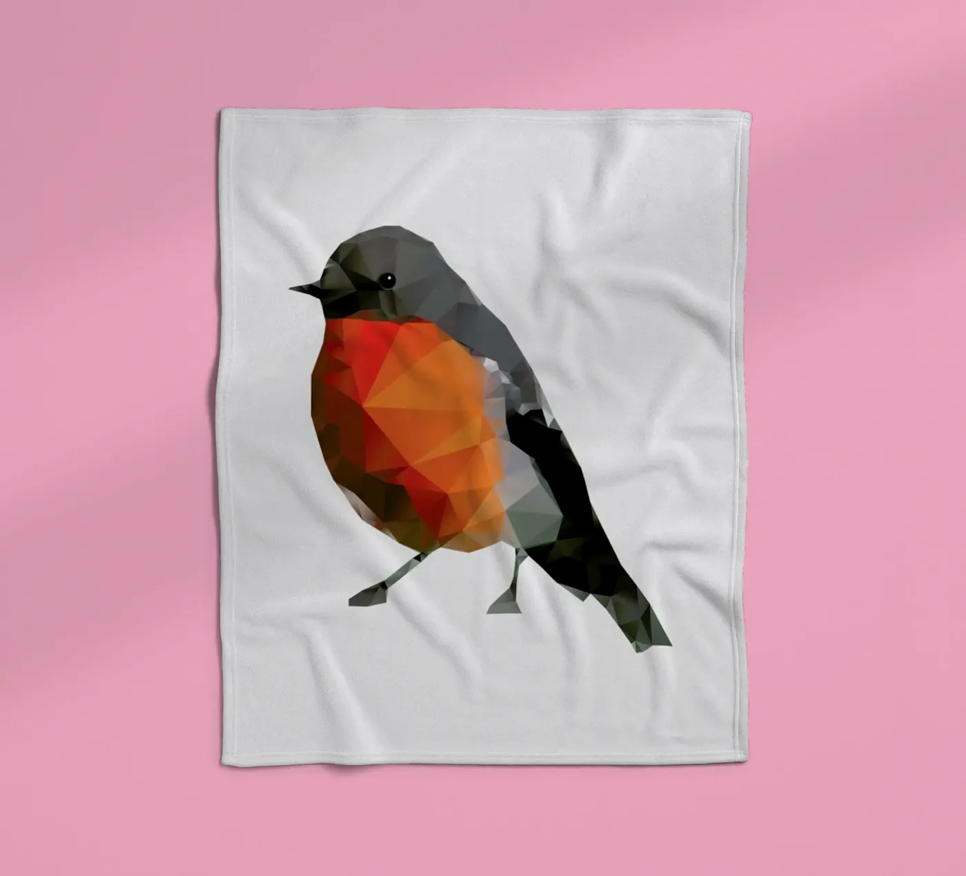 Geo Robin fleecedeken van Three Of The Possessed