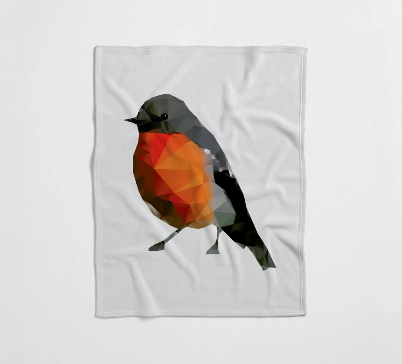 Geo Robin Fleecedecke von Three Of The Possessed