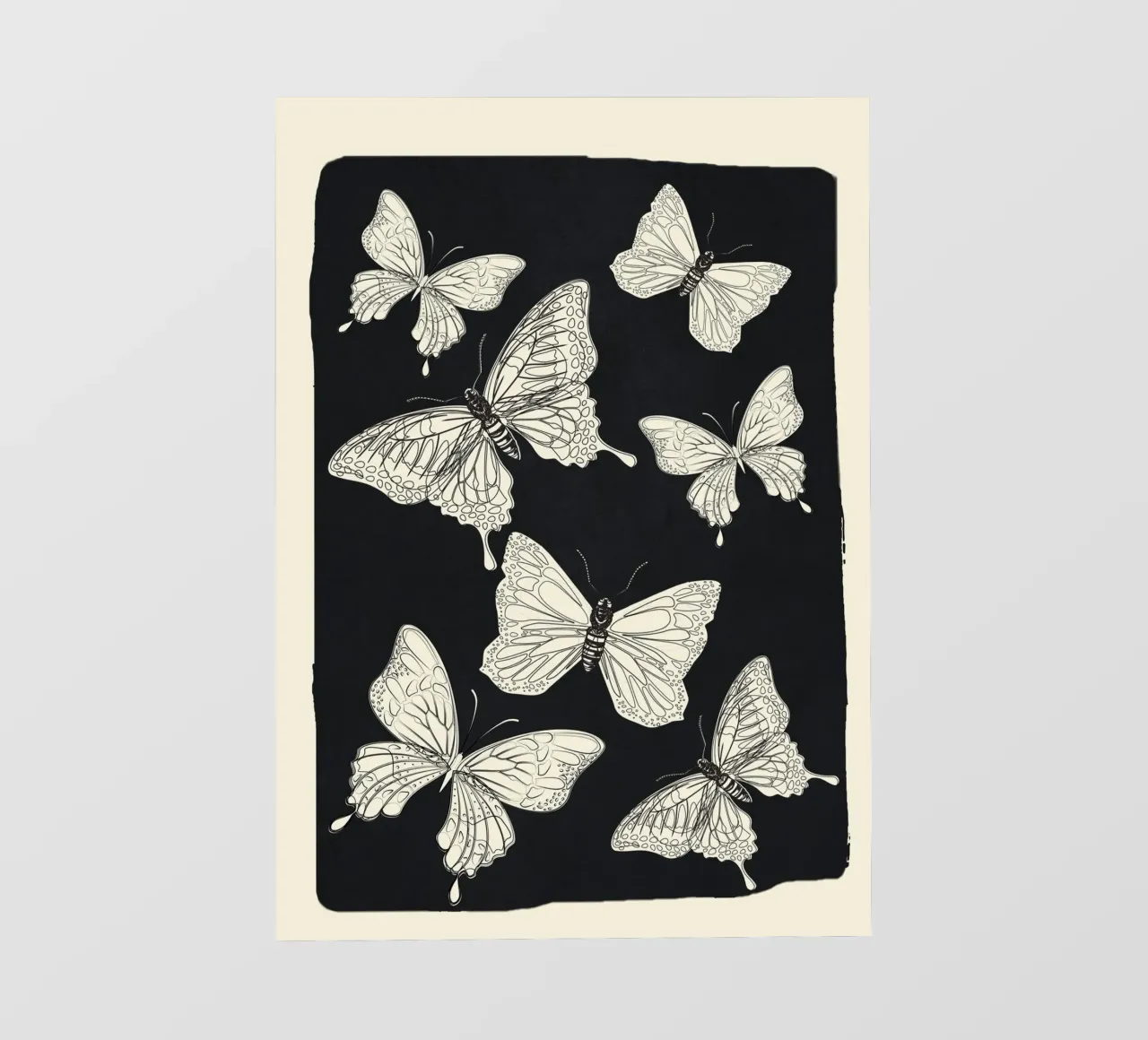 Flying Butterflies 1 telo in pvc da Nadjaa