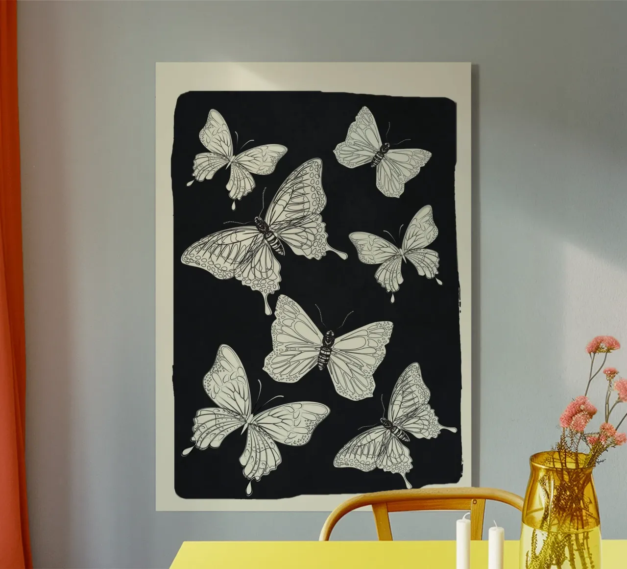 Flying Butterflies 1 plexiglass da Nadjaa