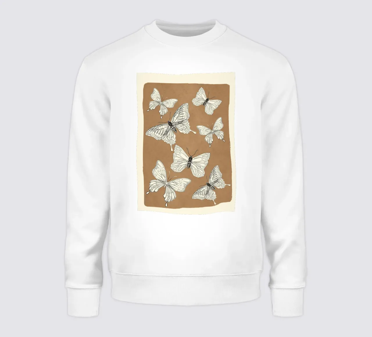 Flying Butterflies 2 felpa da Nadjaa
