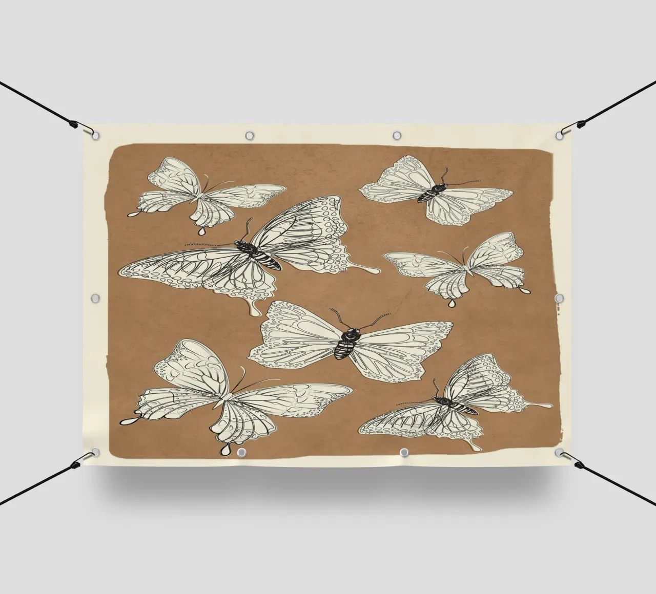 Flying Butterflies 2 telo in pvc da Nadjaa