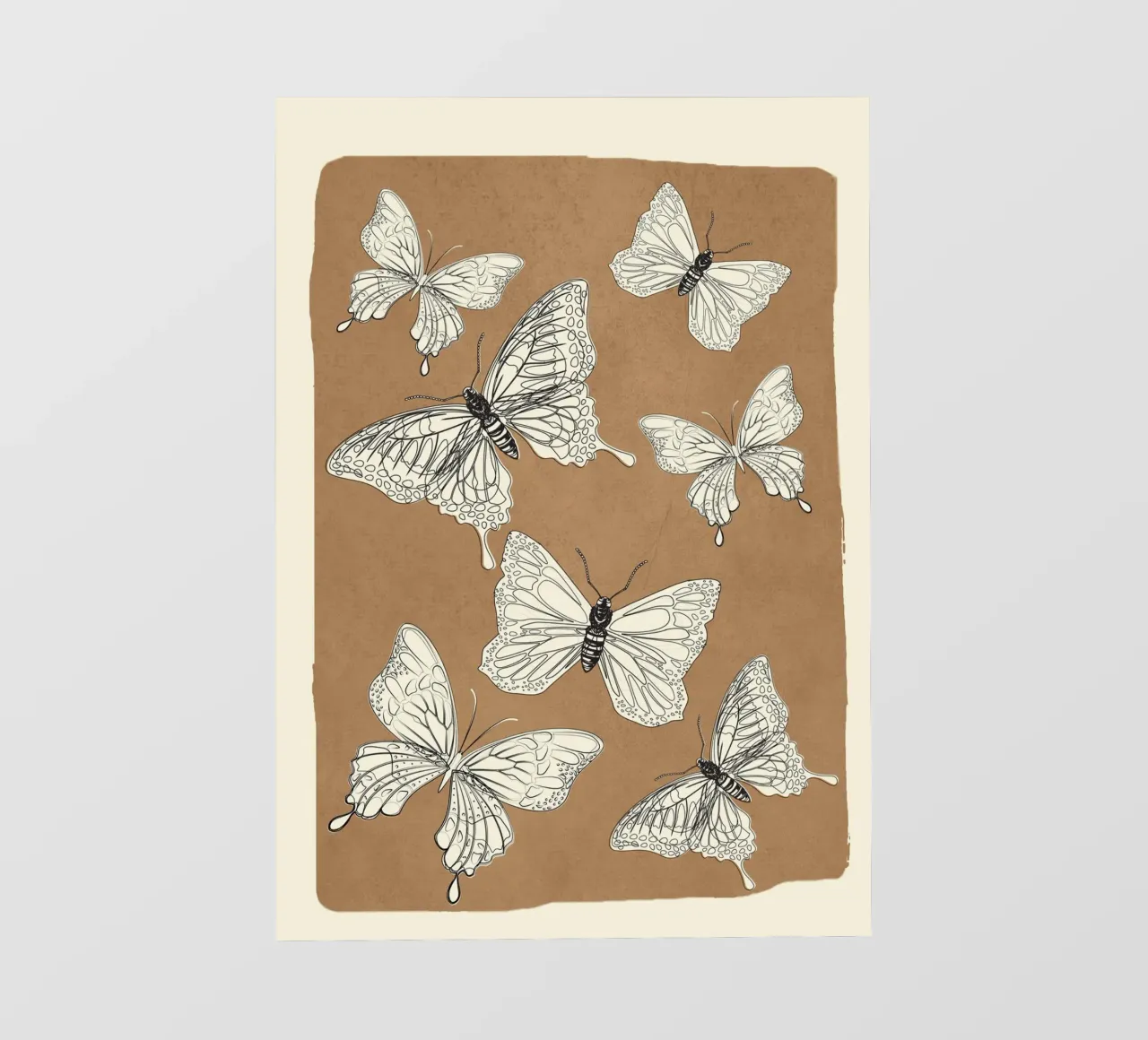 Flying Butterflies 2 telo in pvc da Nadjaa