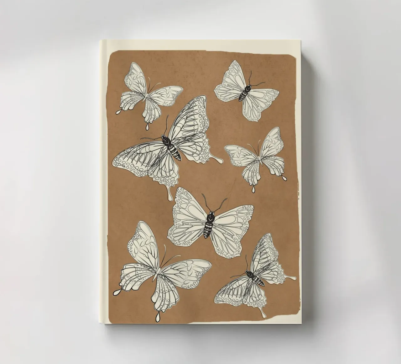 Flying Butterflies 2 notebook by Nadjaa