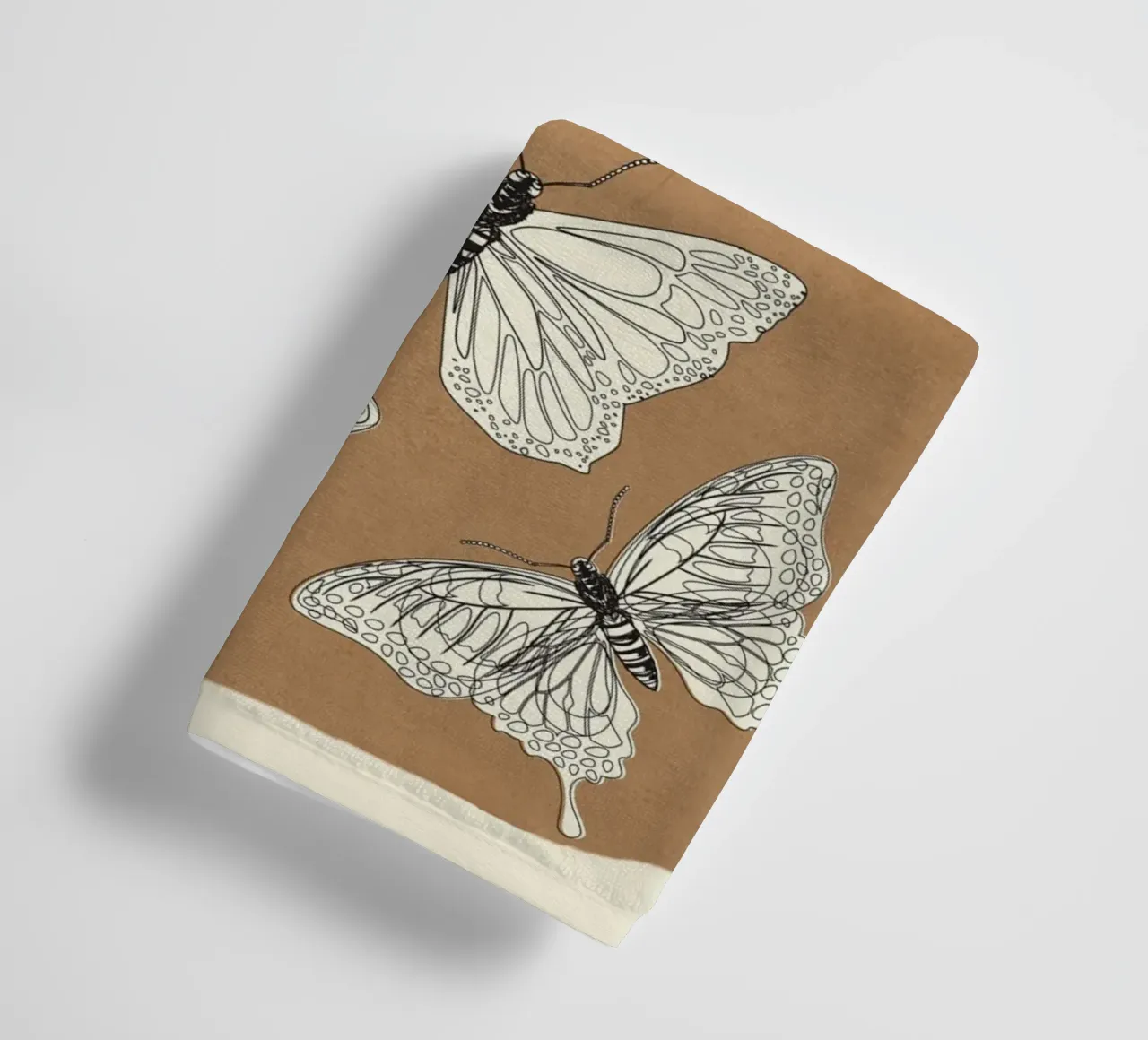 Flying Butterflies 2 asciugamano da bagno da Nadjaa