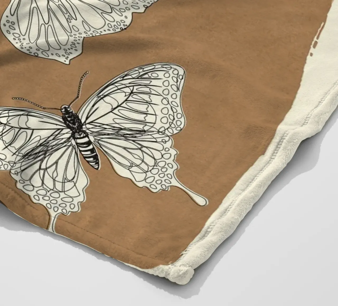 Flying Butterflies 2 coperta in pile da Nadjaa