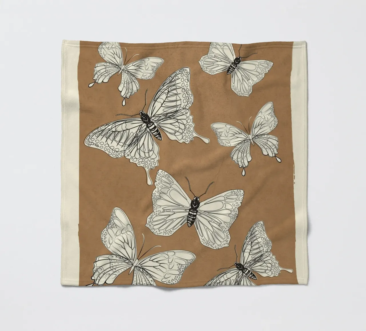 Flying Butterflies 2 coperta in pile da Nadjaa