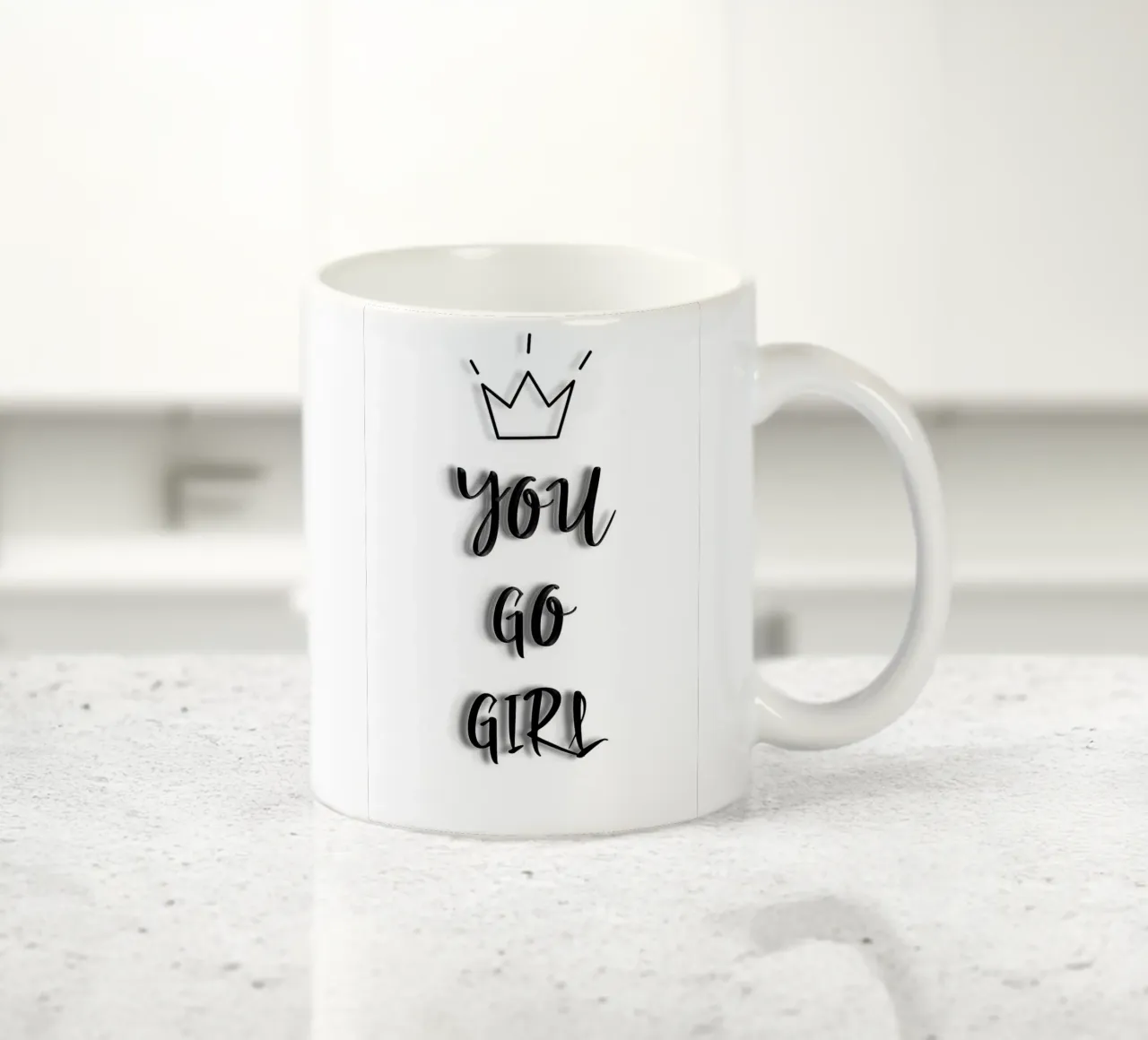 VAI RAGAZZA tazza in ceramica da ORION