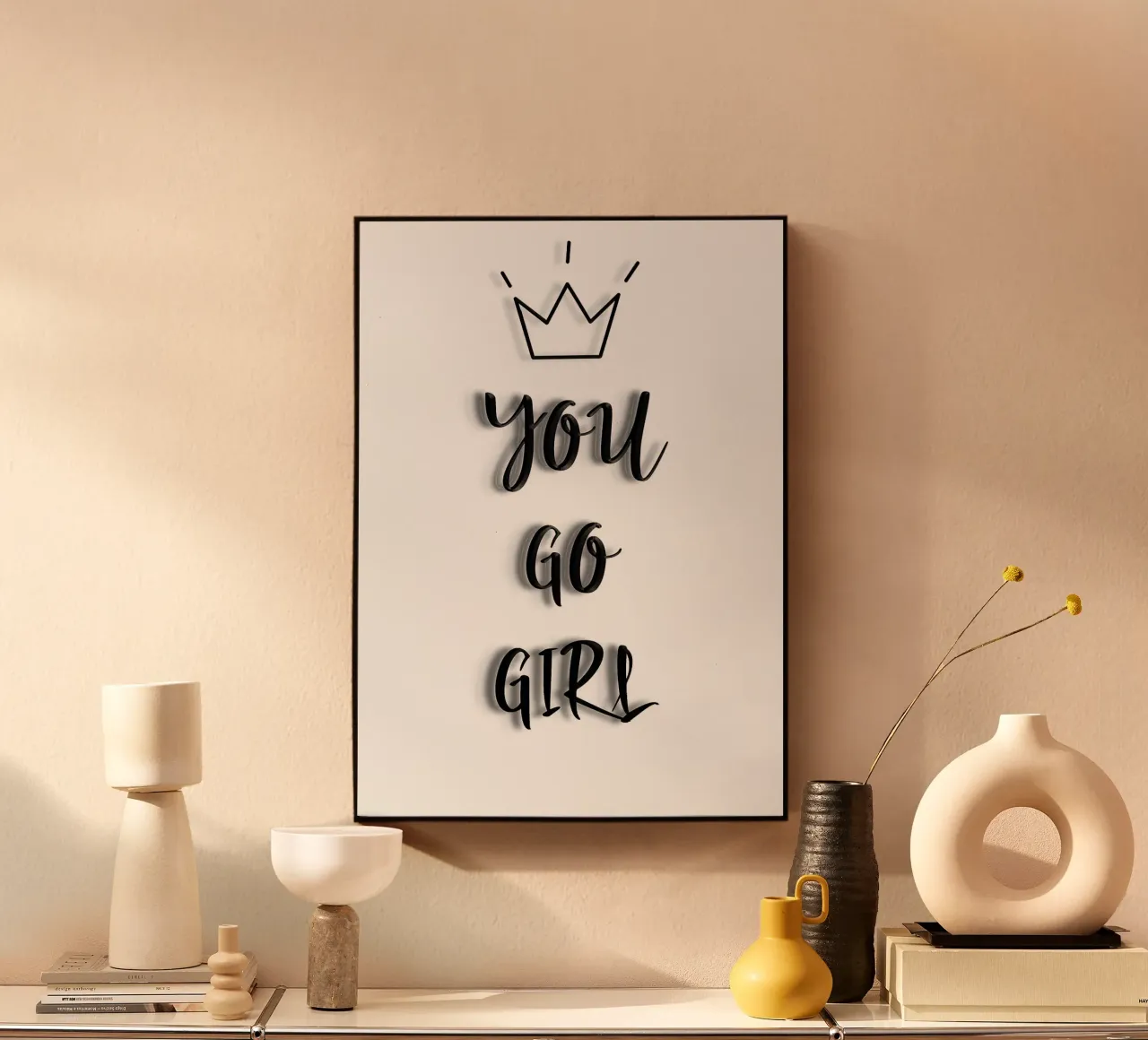 VAI RAGAZZA plexiglass da ORION