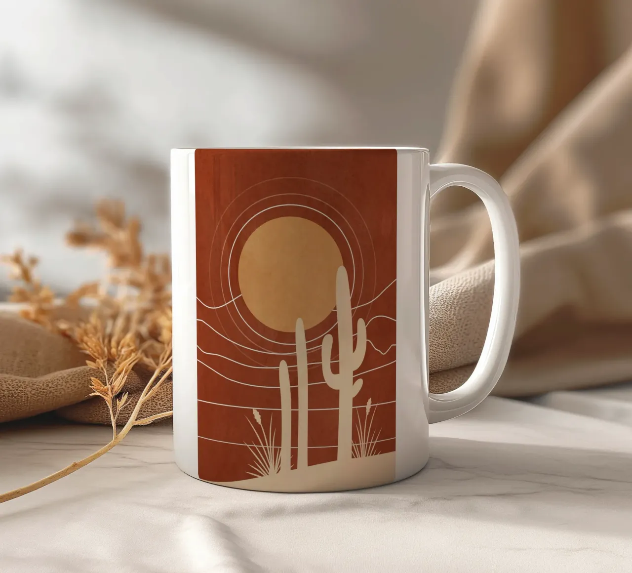Desert Design 1 tazza in ceramica da Nadjaa