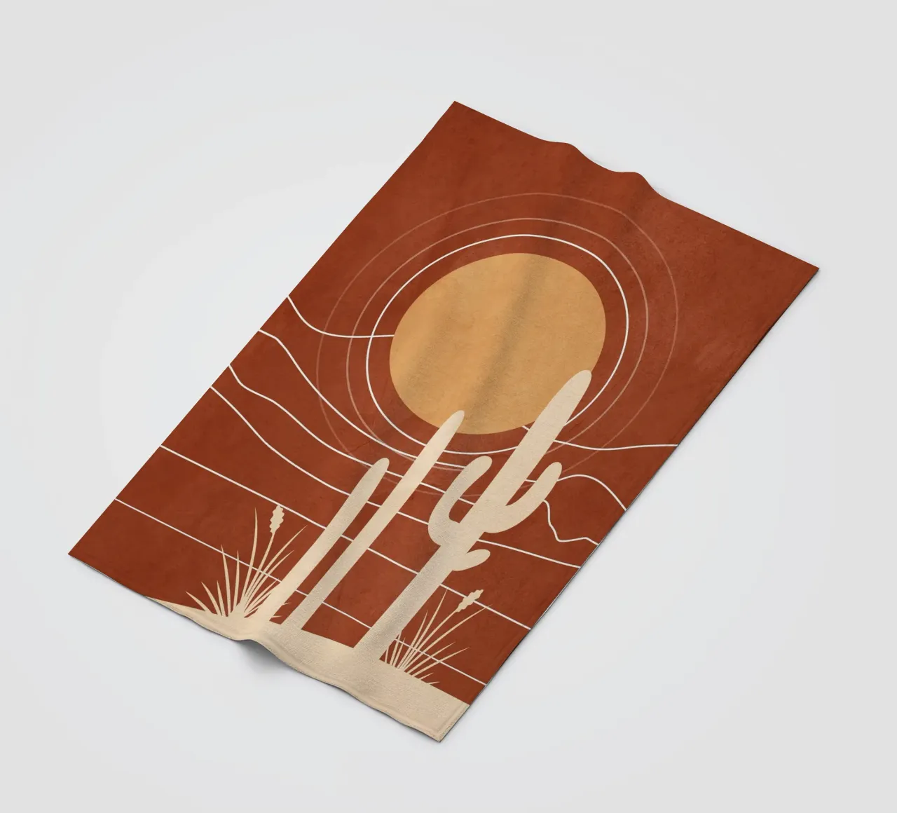 Desert Design 1 coperta in pile da Nadjaa