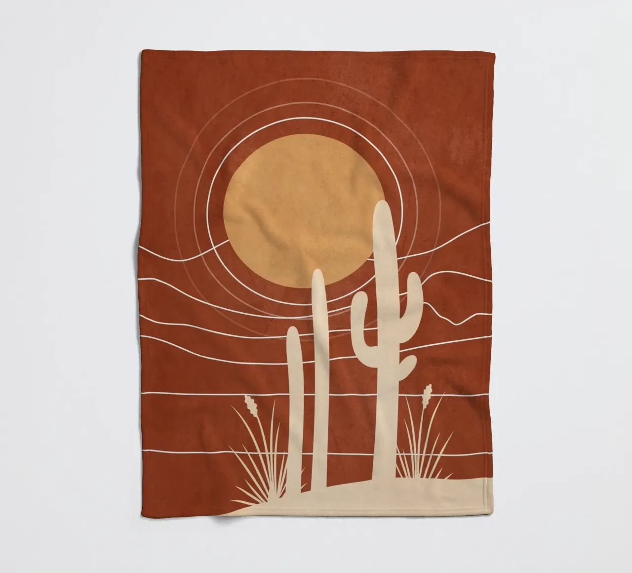 Desert Design 1 coperta in pile da Nadjaa