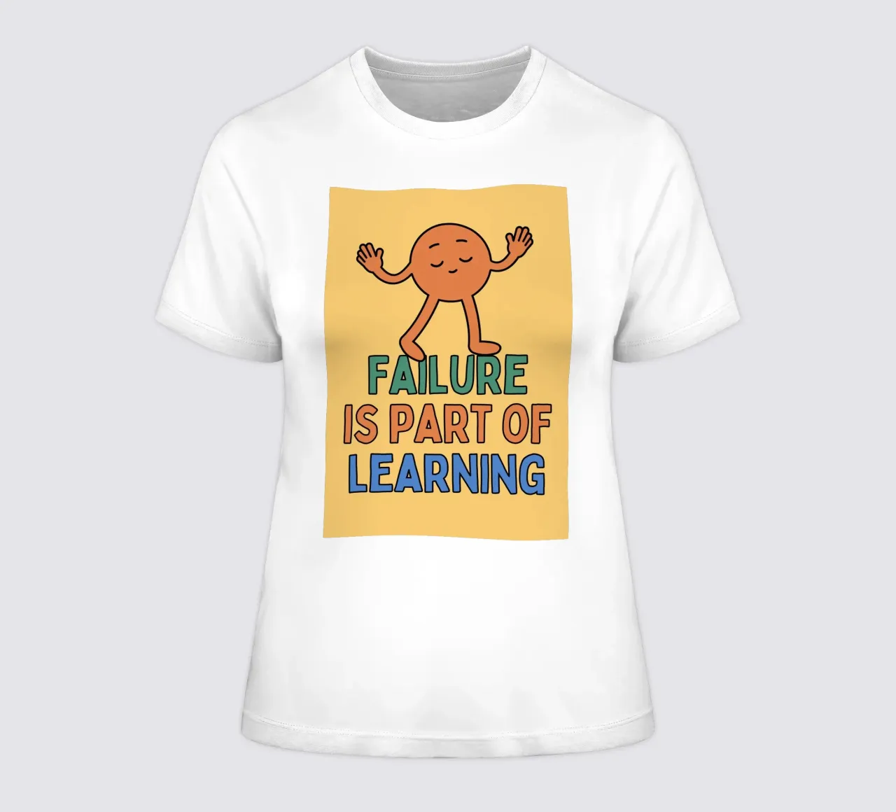 Il fallimento fa parte dell'apprendimento t-shirt da donna da SOLKIN STORE