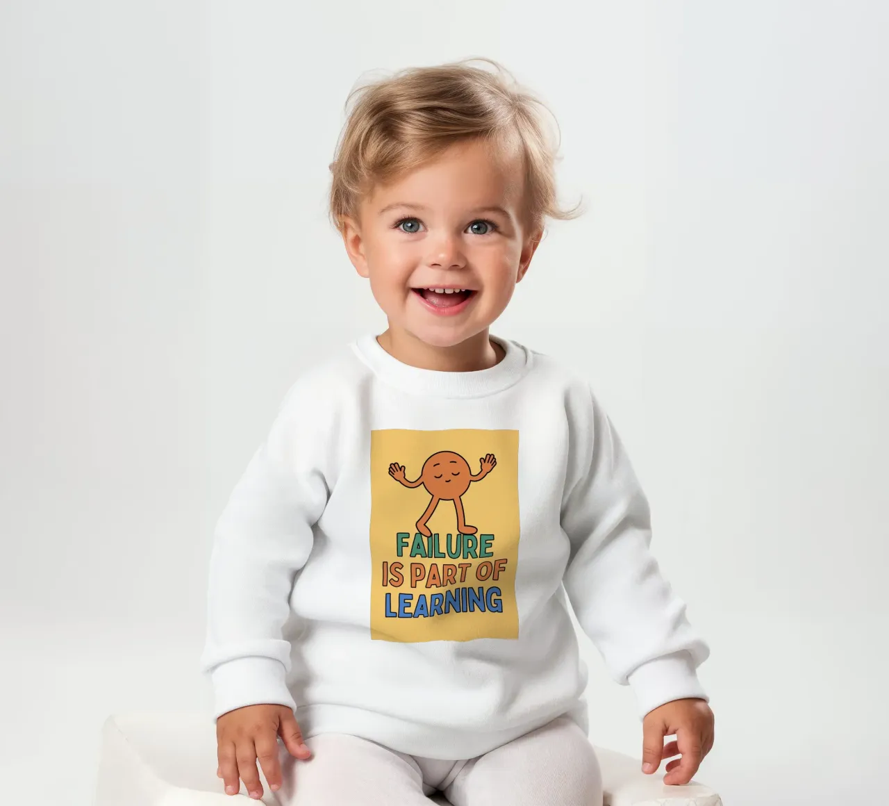 Il fallimento fa parte dell'apprendimento felpa neonato da SOLKIN STORE