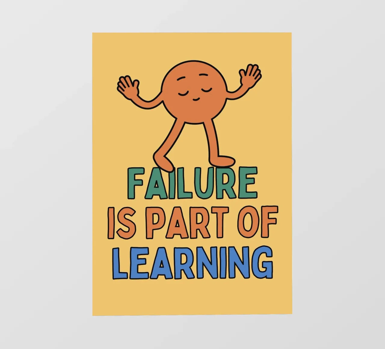 Il fallimento fa parte dell'apprendimento pellicola backlit da SOLKIN STORE