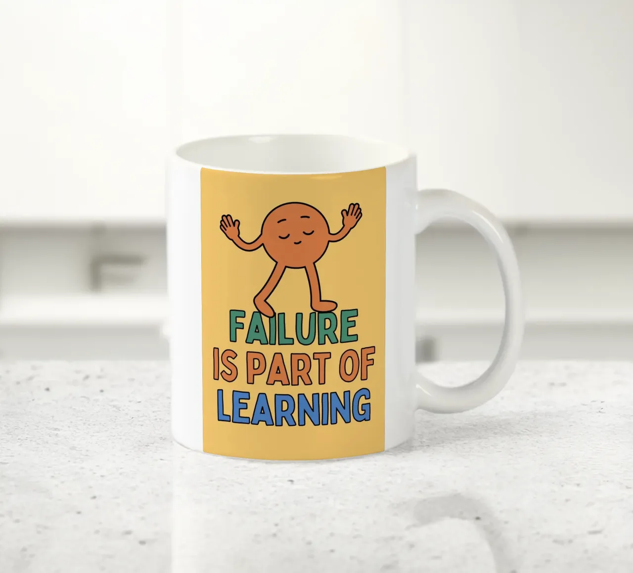 Il fallimento fa parte dell'apprendimento tazza in ceramica da SOLKIN STORE