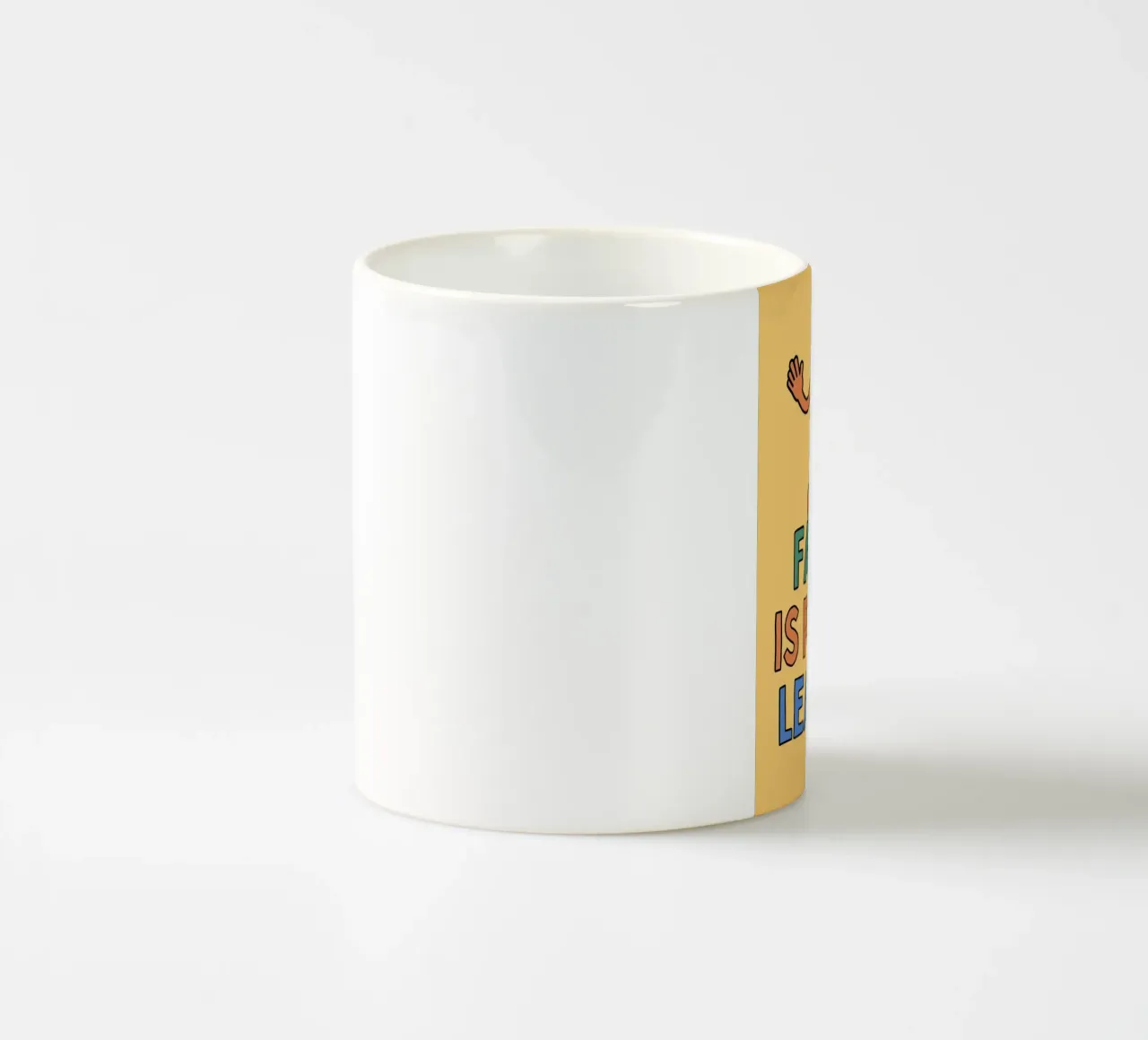 Il fallimento fa parte dell'apprendimento tazza in ceramica da SOLKIN STORE