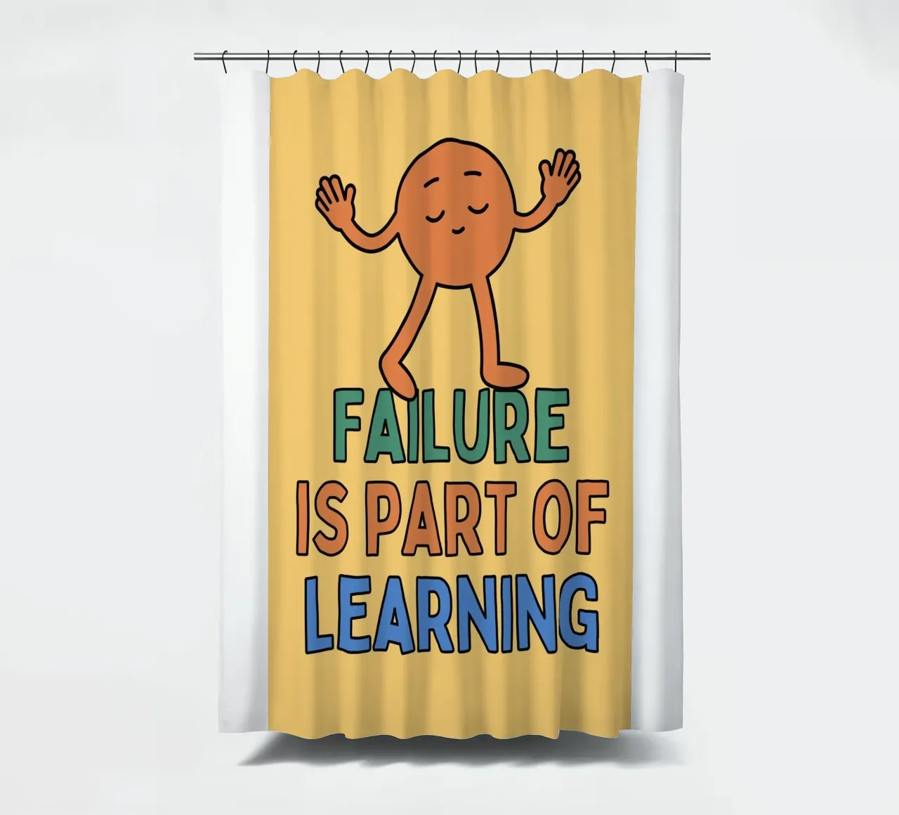 Il fallimento fa parte dell'apprendimento tenda da doccia da SOLKIN STORE