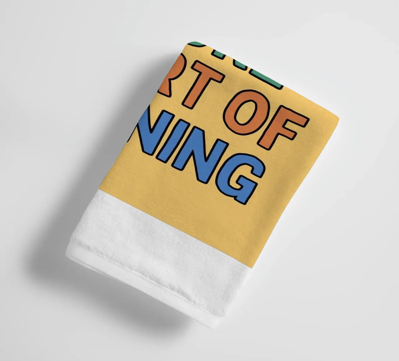 falen hoort bij leren badhanddoek van SOLKIN STORE