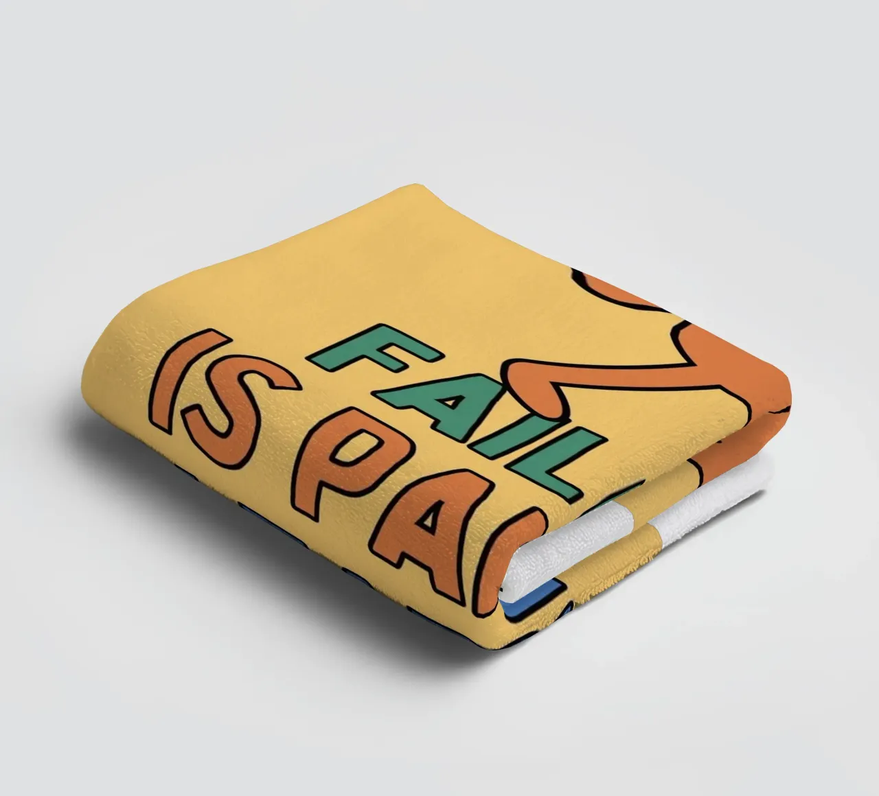 falen hoort bij leren badhanddoek van SOLKIN STORE