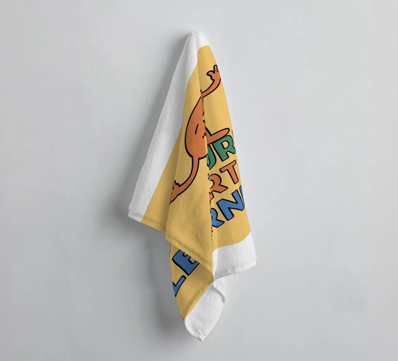 falen hoort bij leren badhanddoek van SOLKIN STORE