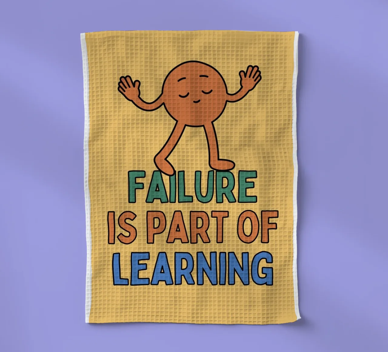 Scheitern ist Teil des Lernens Geschirrtuch von SOLKIN STORE