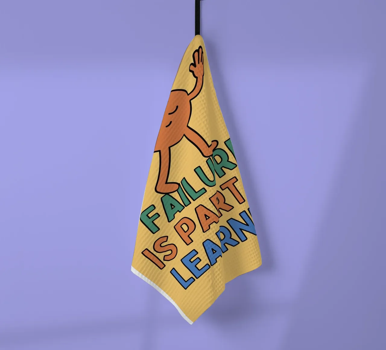 Scheitern ist Teil des Lernens Geschirrtuch von SOLKIN STORE