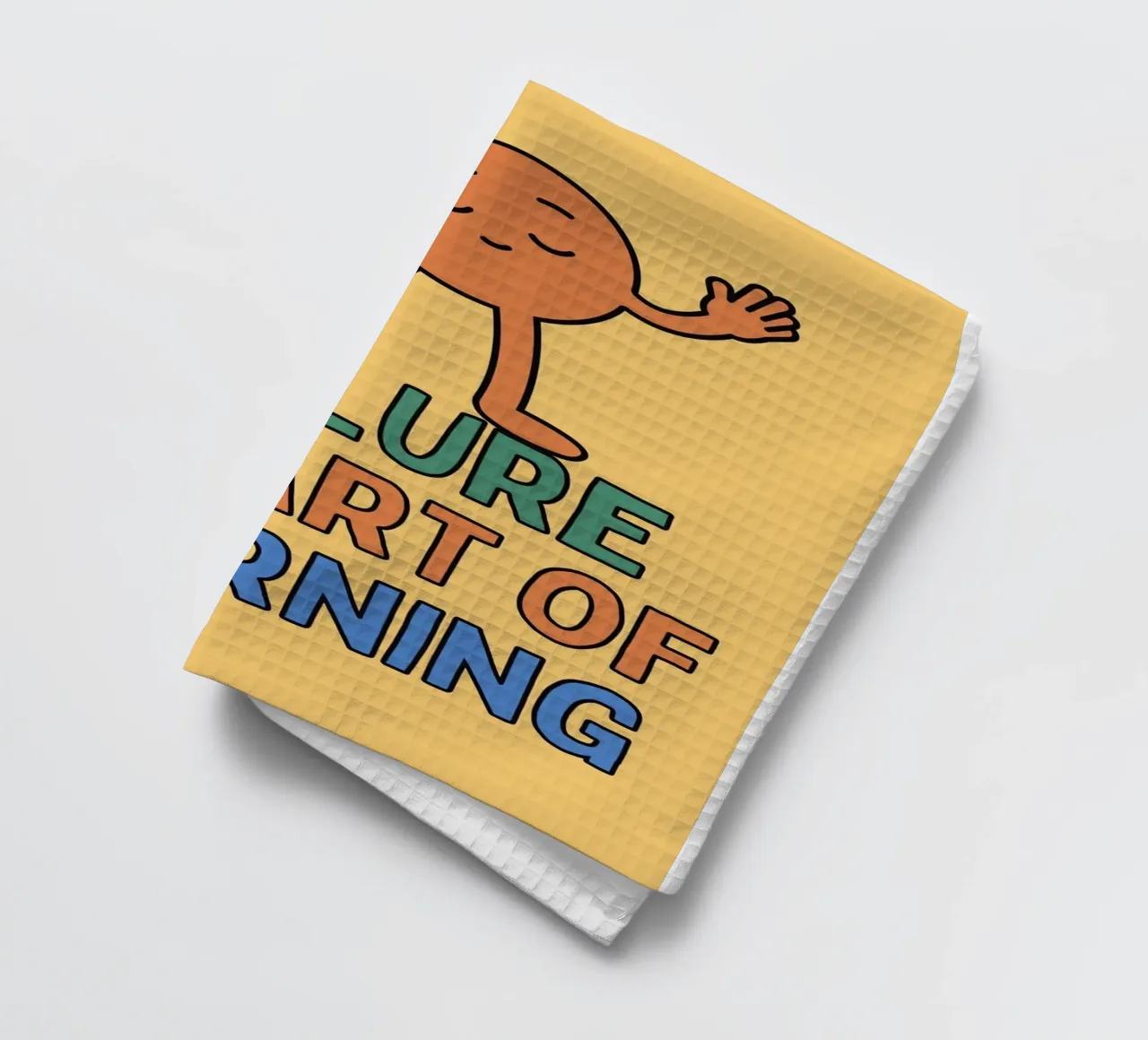 Scheitern ist Teil des Lernens Geschirrtuch von SOLKIN STORE