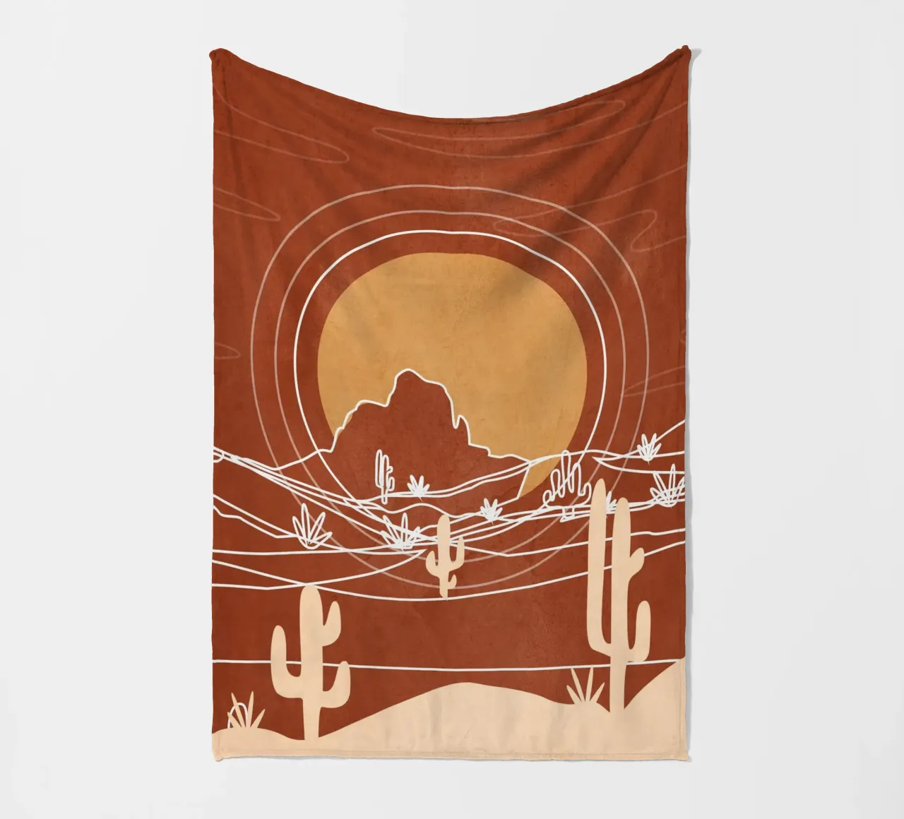 Desert Design 2 coperta in pile da Nadjaa