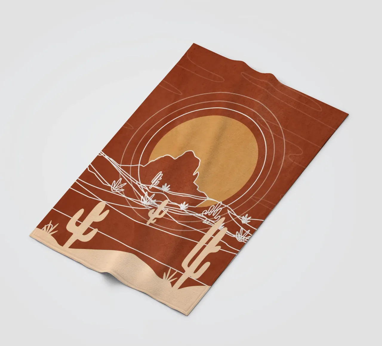 Desert Design 2 coperta in pile da Nadjaa