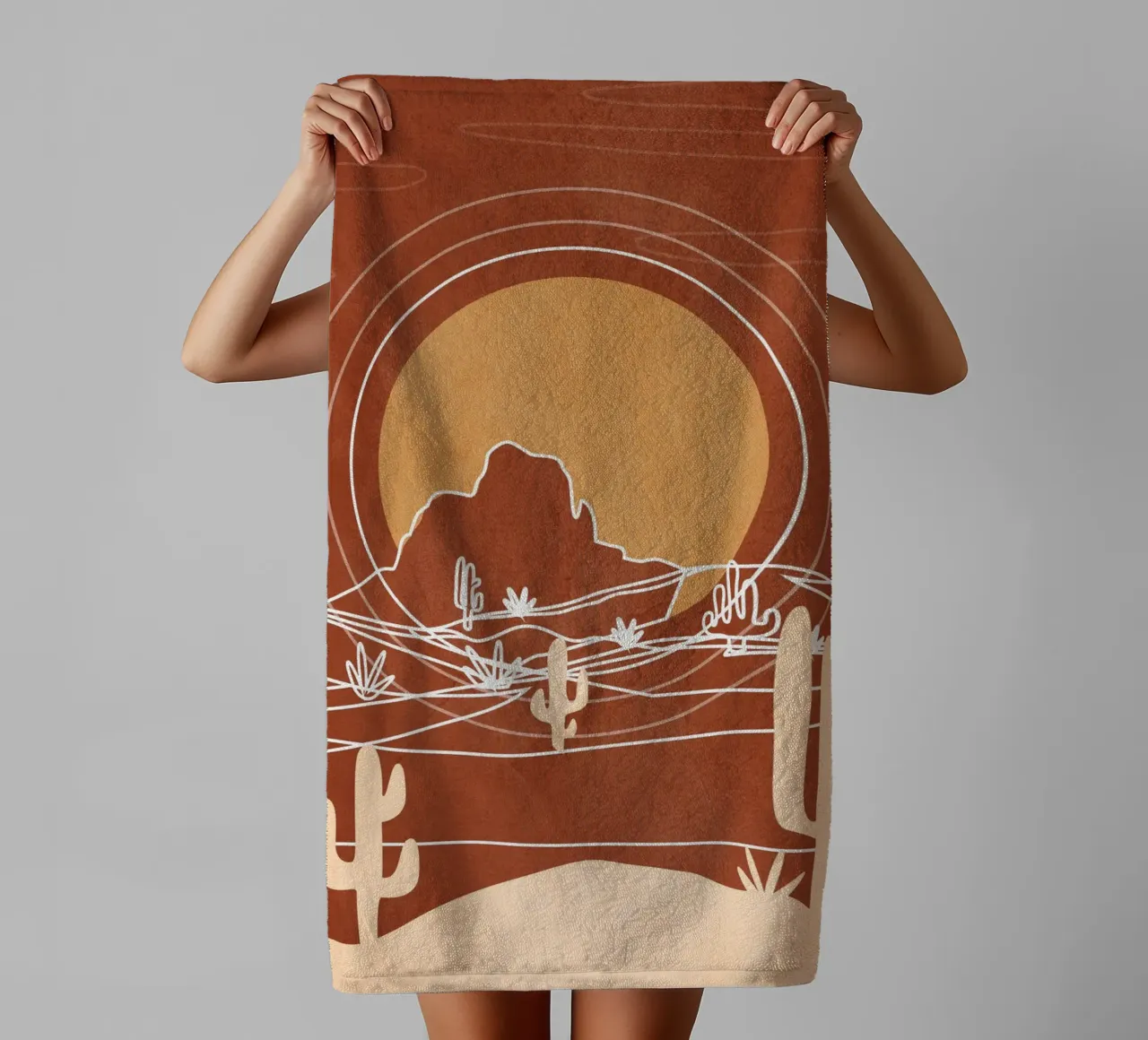 Desert Design 2 asciugamano da bagno da Nadjaa