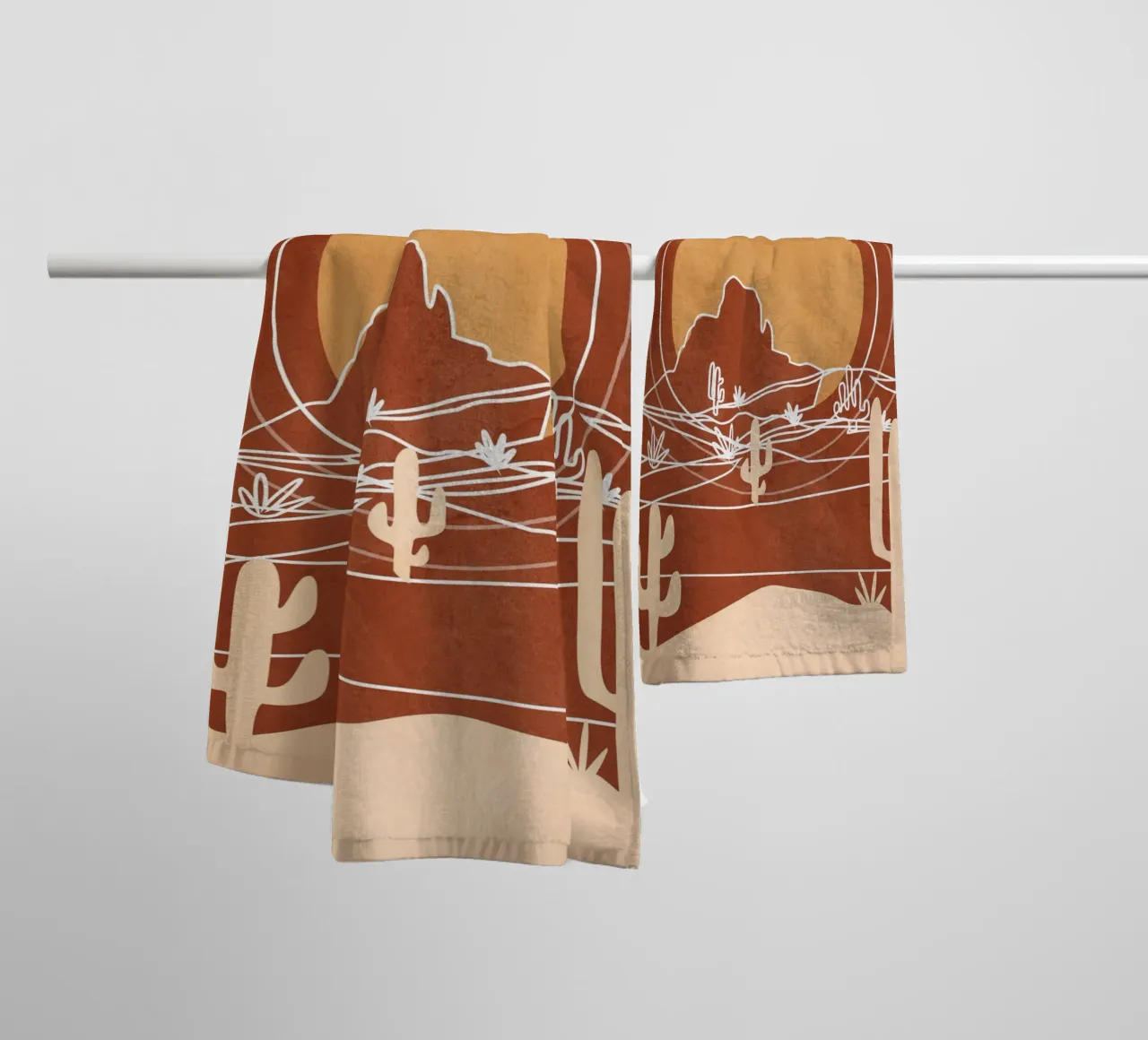 Desert Design 2 asciugamano da bagno da Nadjaa