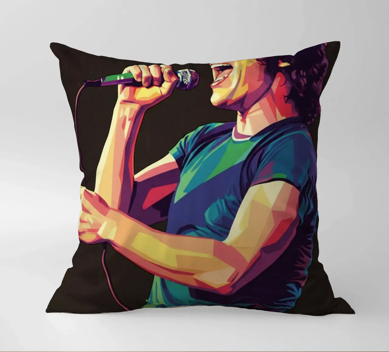 Brian Johnson ACDC cuscino da Hantamrata