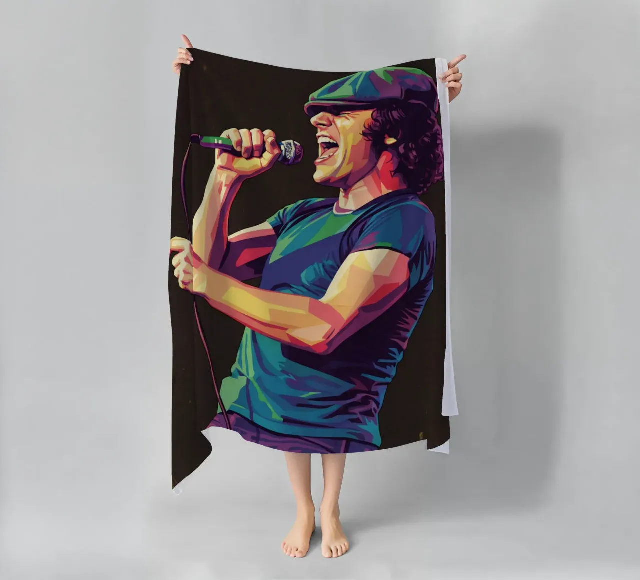 Brian Johnson ACDC telo mare da Hantamrata