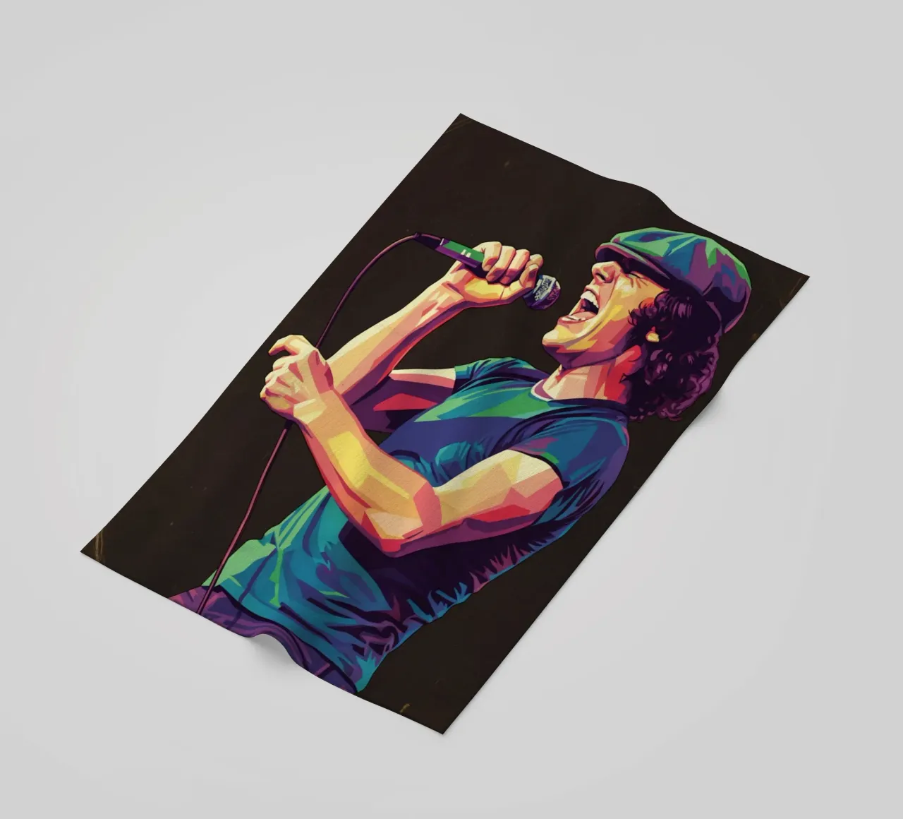 Brian Johnson ACDC telo mare da Hantamrata