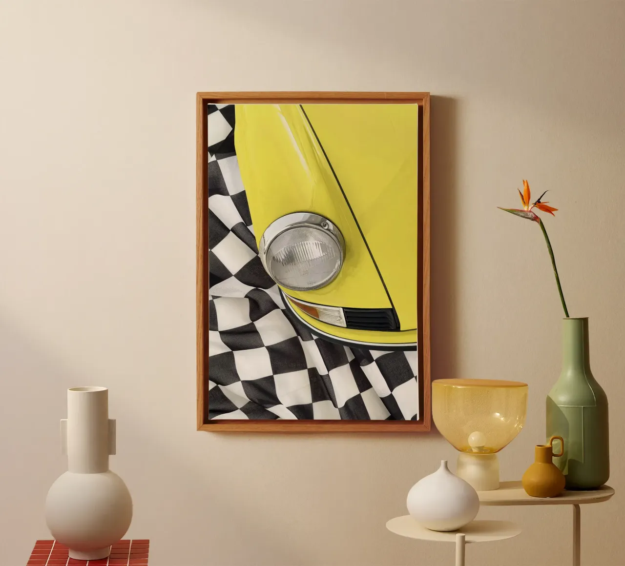 Chess within my chest Leinwand mit Schattenfugenrahmen von drivemetotheocean