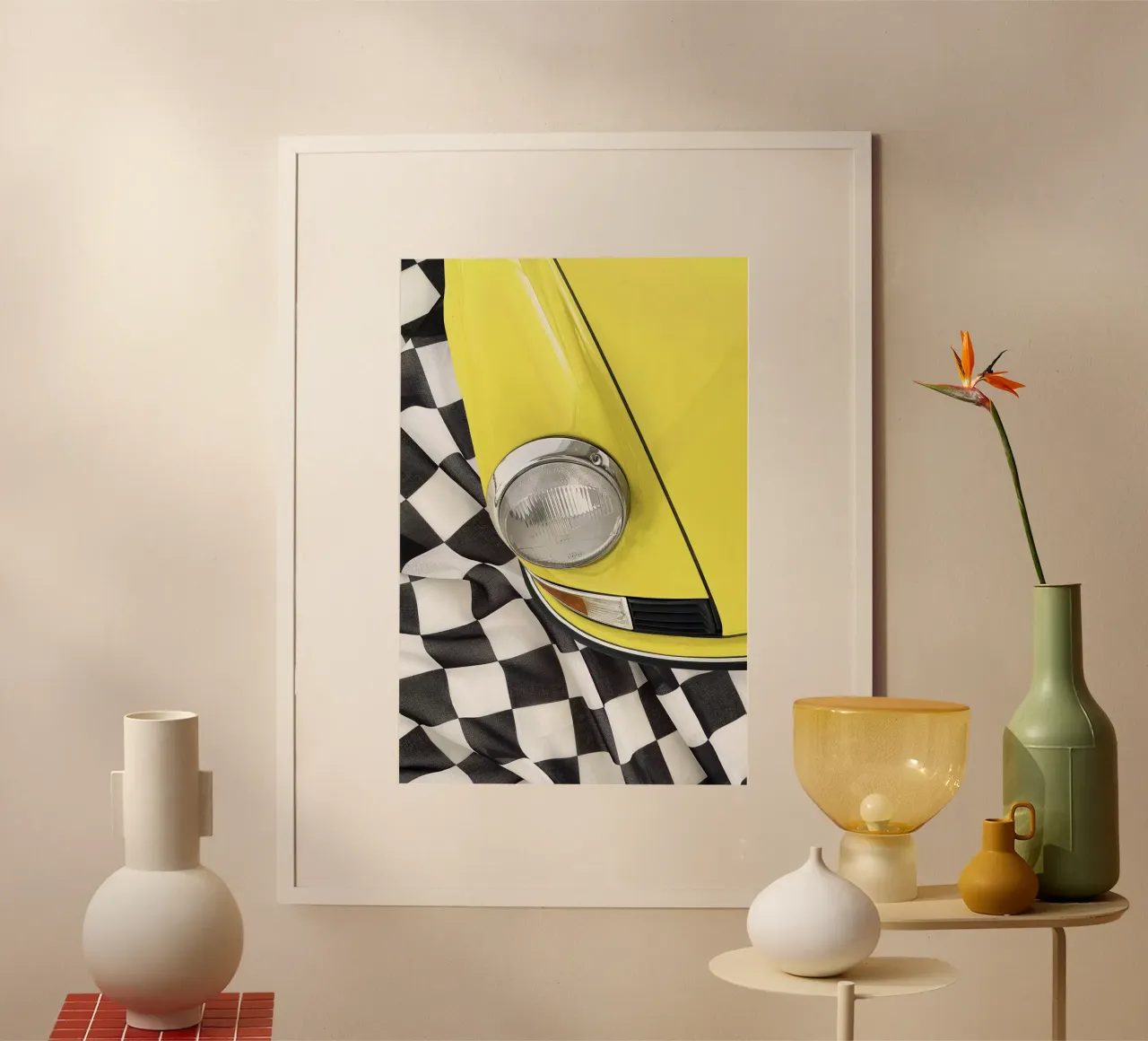 Chess within my chest poster con telaio in alluminio da drivemetotheocean