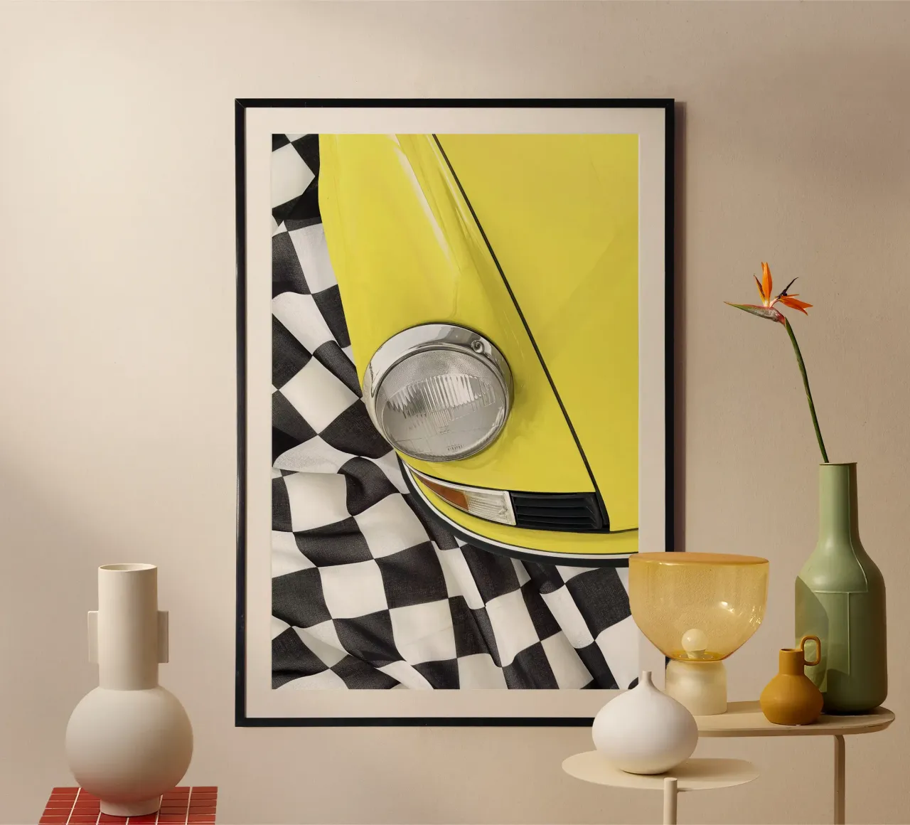 Chess within my chest poster con telaio in alluminio da drivemetotheocean