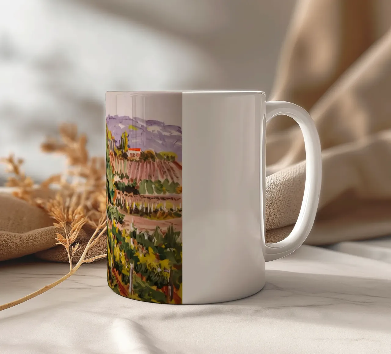Vigneto Verdant tazza in ceramica da Angkasa Mist