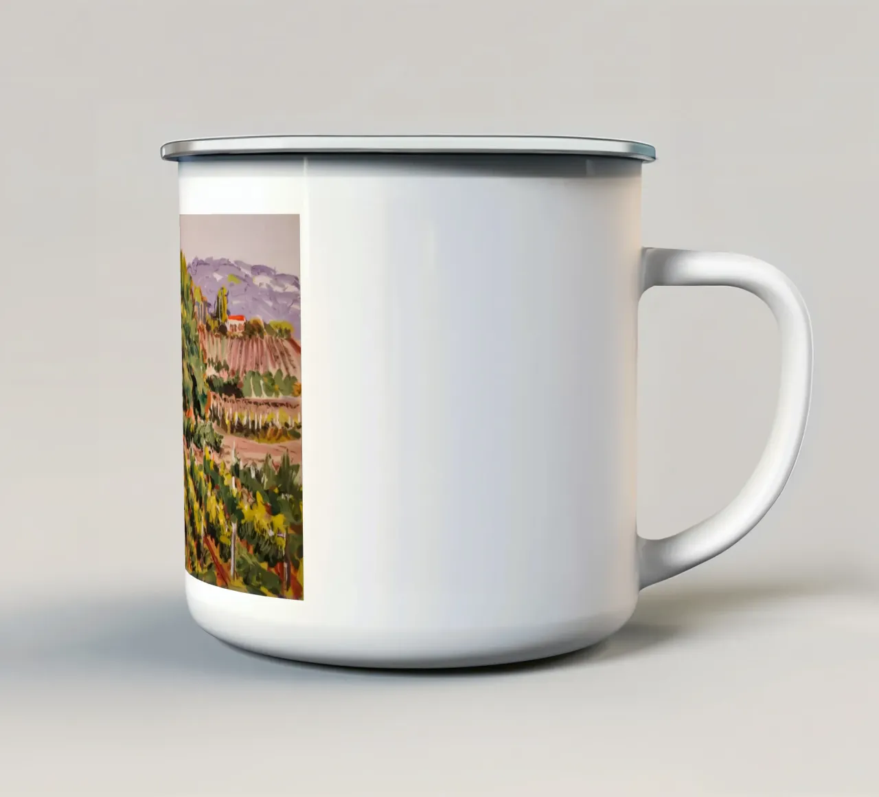 Vigneto Verdant tazza in smalto da Angkasa Mist