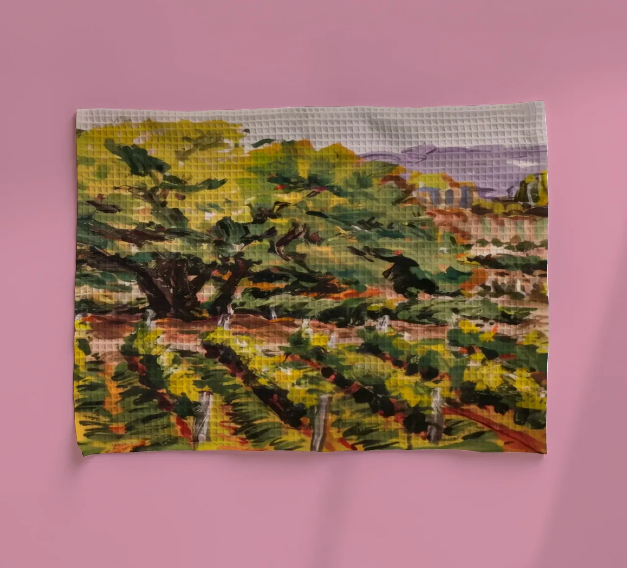 Vigneto Verdant canovaccio da cucina da Angkasa Mist