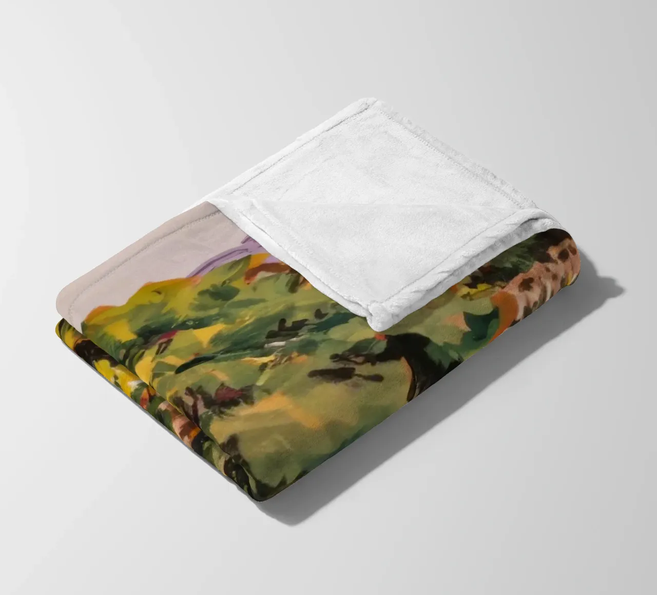 Vigneto Verdant coperta in pile da Angkasa Mist