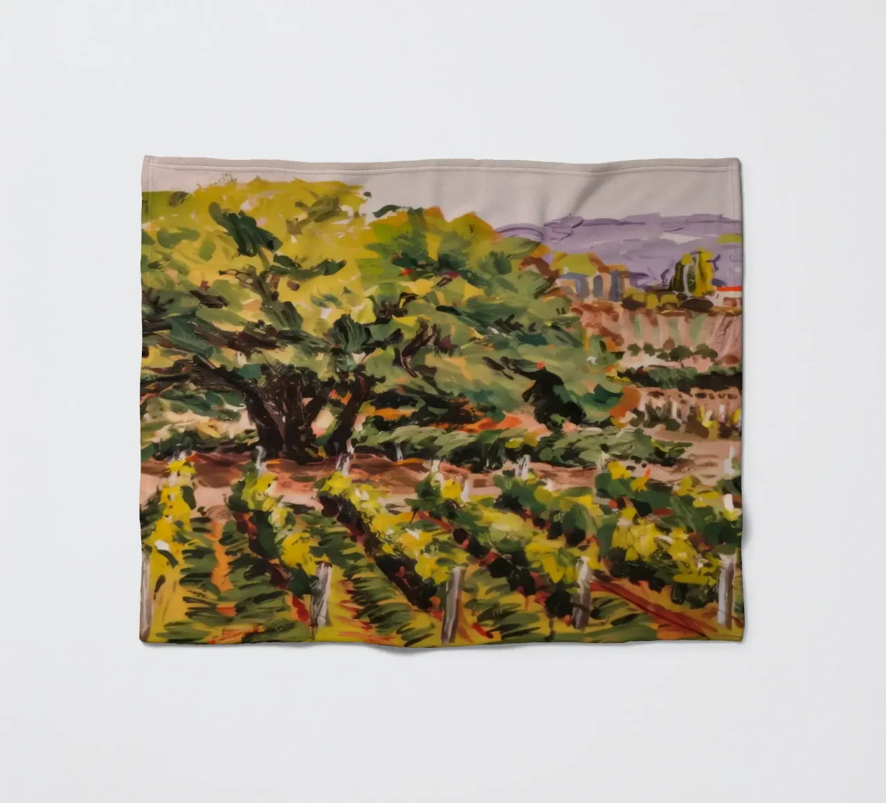 Vigneto Verdant coperta in pile da Angkasa Mist