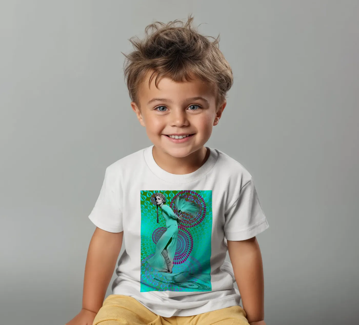 Supermodel Donna t-shirt bambini da DesmondBates