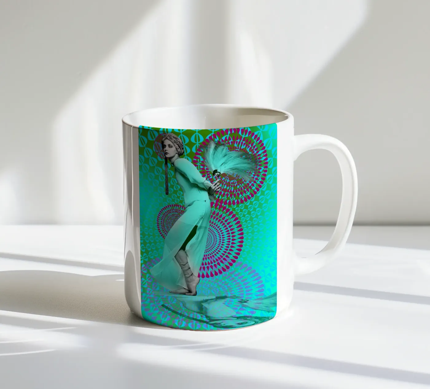 Supermodel Donna ceramic mug by DesmondBates