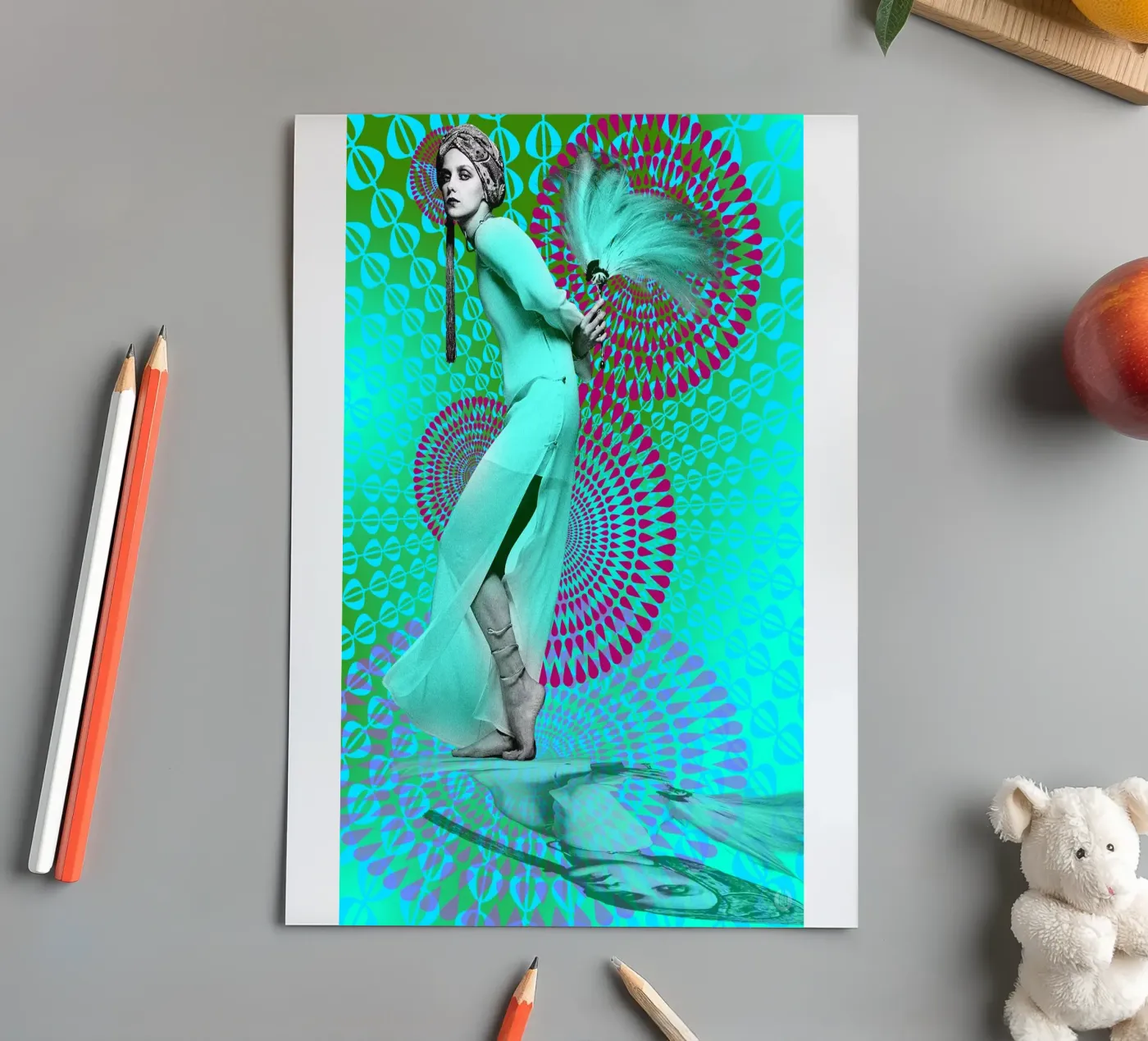 Supermodel Donna sticker sheet by DesmondBates