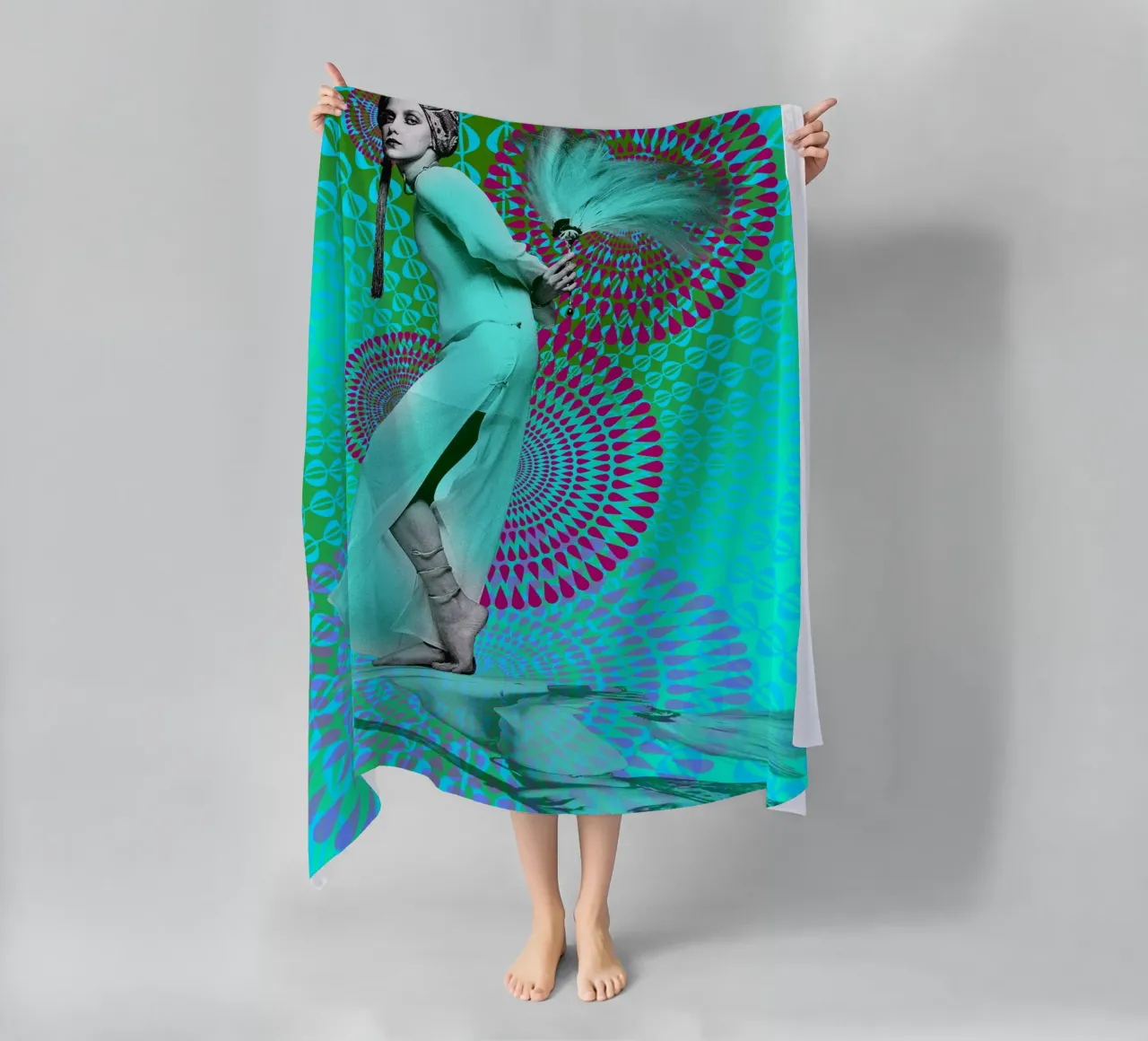 Supermodel Donna telo mare da DesmondBates