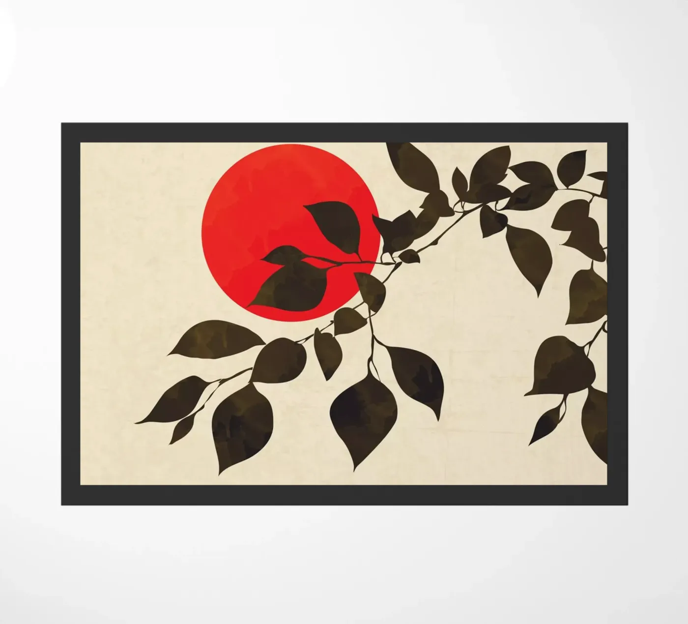 Loofcontrast deurmat van LaylaOzHome