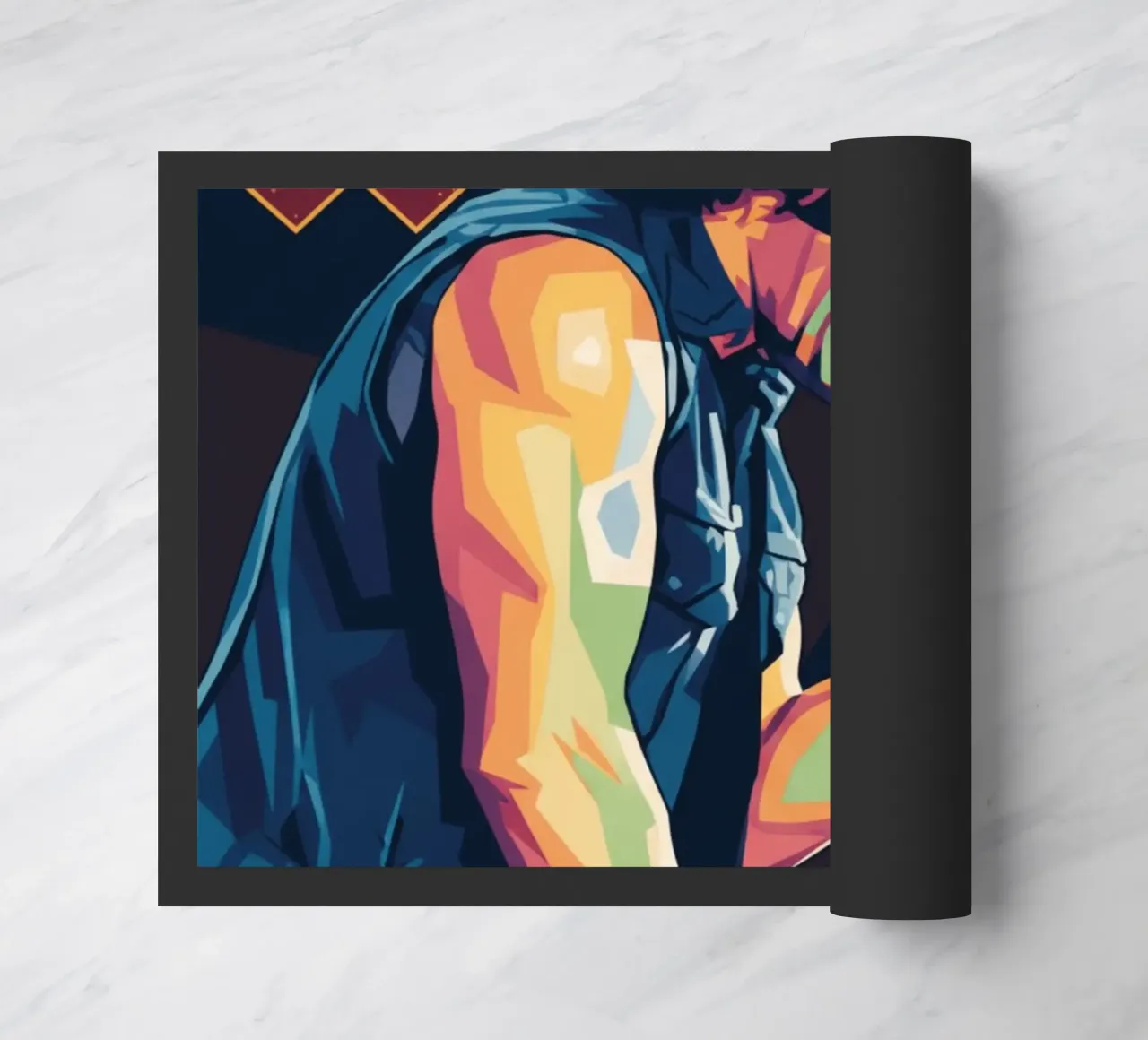 Brian Johnson ACDC pop art zerbino da Hantamrata